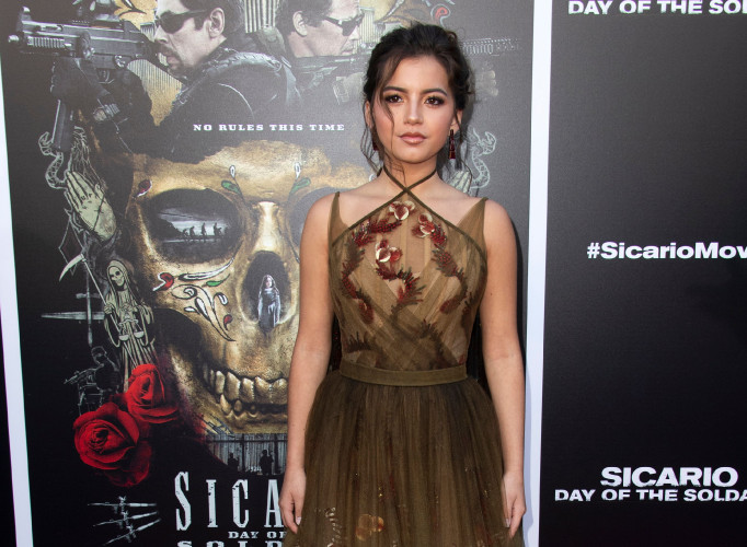 US actress Isabela Moner attends the premiere of Columbia Pictures' 'Sicario: Day of the Soldado' on